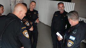 משטרת ישראל חוקרת את מקרה הרצח, צילום: דוברות המשטרה